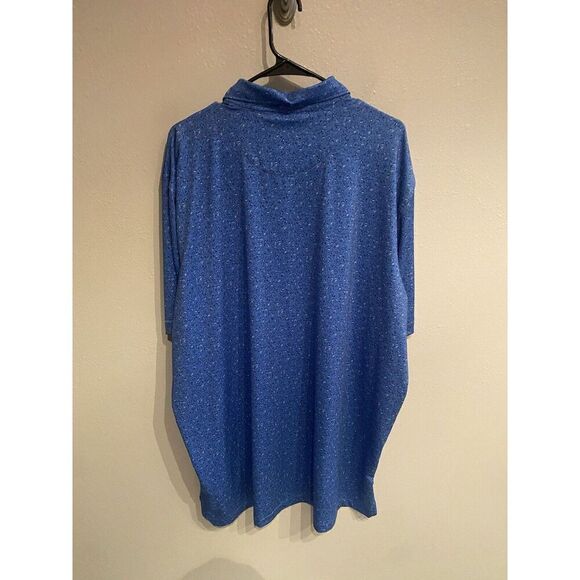 Peter Millar Mens XXL Summer Comfort Football Print Pattern All Over Blue - Picture 7 of 9